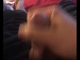 Asian jacking off