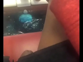 Pedicure dick flash to mature asian woman